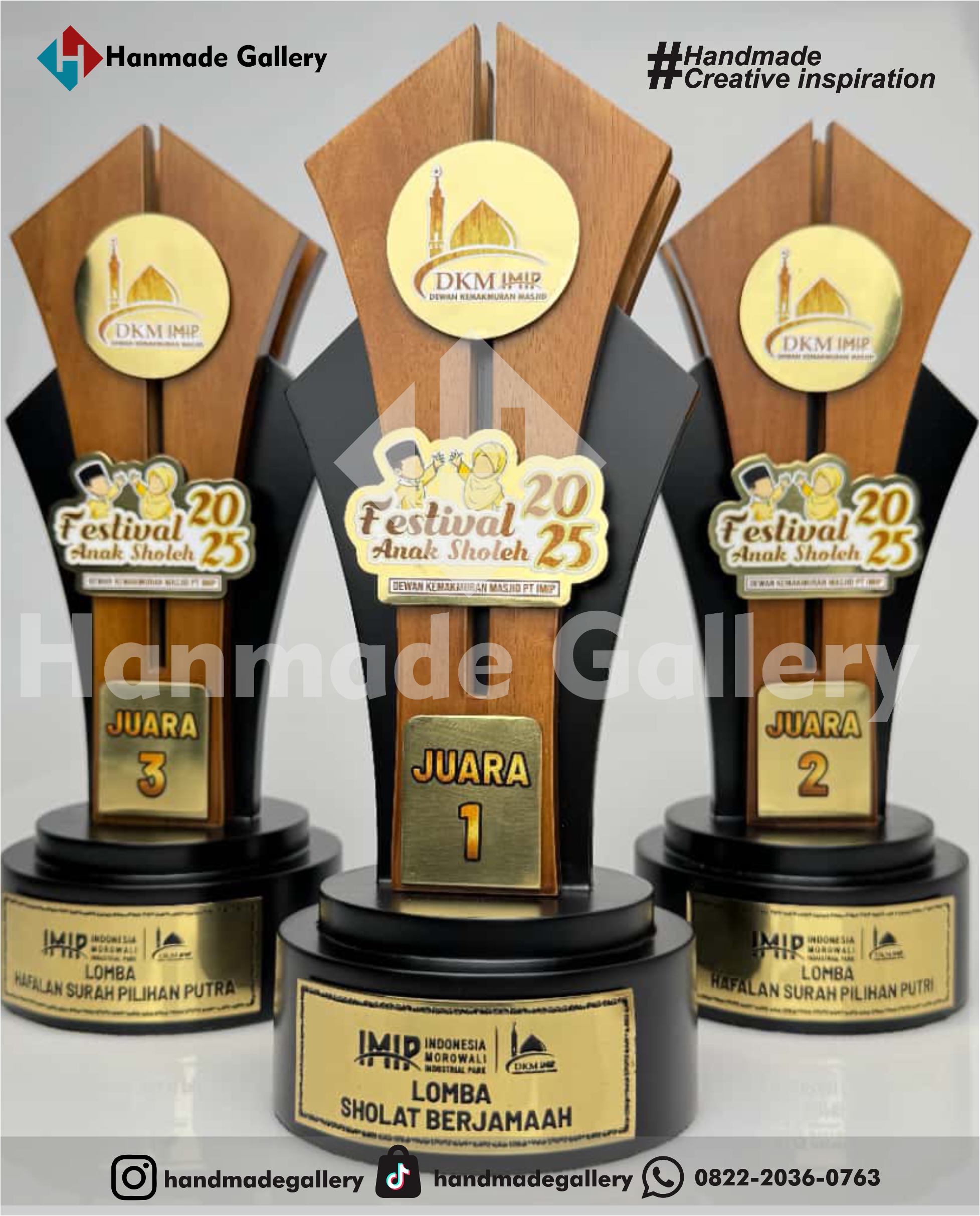 Plakat kayu dengan sentuhan kombinasi plat kuningan menjadikan plakat kayu banyak sekali diminati baik instansi pemerintah,
 BUMN, Universitas dan juga perusahaan – perusahaan swasta. Produk plakat kayu ini terkenal dengan nilai kemewahanya
 dengan kombinasi kuninganakrilikplakat, akrilikwisuda, boxplakat, buatplakat, fiberglass, hargapembuatanplakat, hargapialaakrilik,
 hargaplakat akrilik, hargaplakatkayu, hargaplakatmurah, hargaplakatwisuda, pembuatanplakat, pialaacrylic, plakatakrilikharga, 
plakatakrilikwisuda, plakatharga, plakatkayumurah, plakatkuningan, plakatmarmer, plakatmurah, plakatpiala, plakatseminar,
 plakatsouvenir, plakattimah, plakatwayang, plakatwayanglogam, plakatwedding, plakatwisuda, plakatwisudaakrilik,